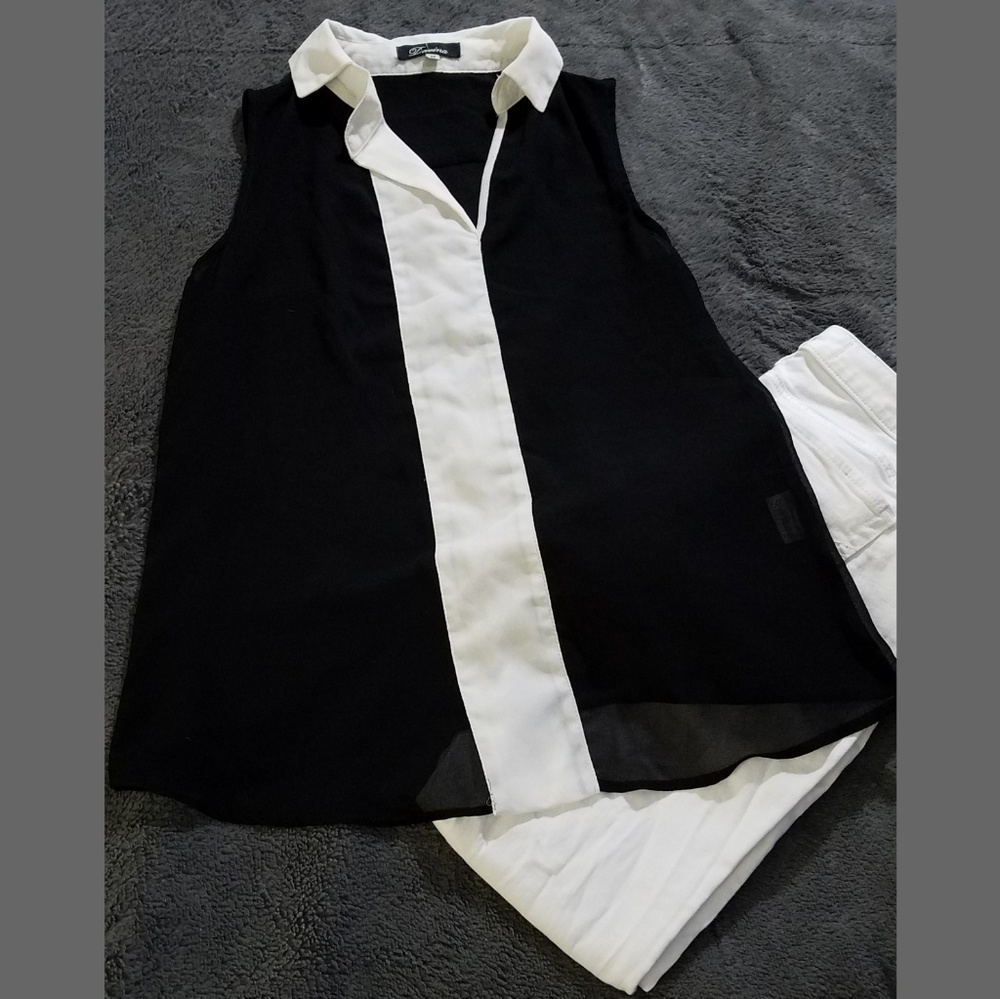 Women's sheer top